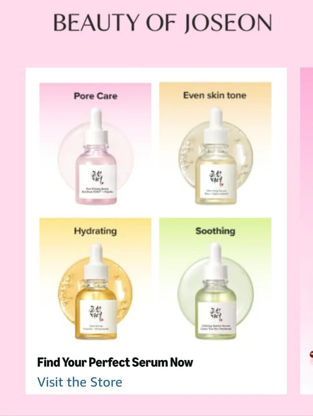 Beauty of Joseon Hanbang Serum Discovery Kit Gift Set Moisturizing Tester Travel